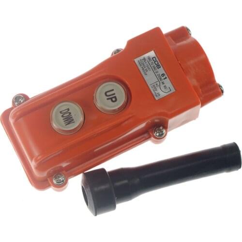 1)For Hoist And Crane Pendant Control Station Push Button Switch UP-Down COB-61