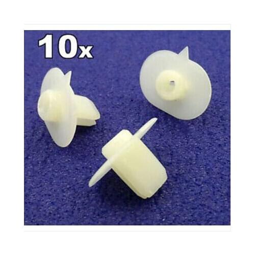 10x For Honda bumper to fender bearing plastic spout nut for screws