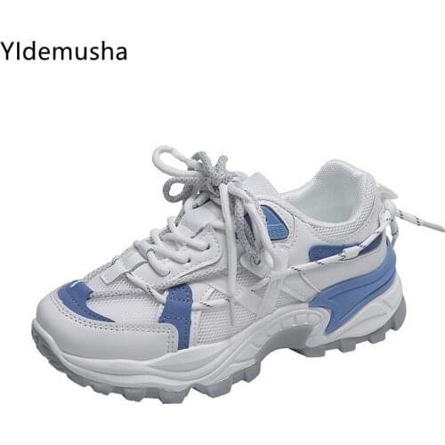 2021 Autumn Sport Running Shoes New Fashion Women Mesh Breathable Jogging Womens Sneakers Summer Casual Shoes Chaussure Femme