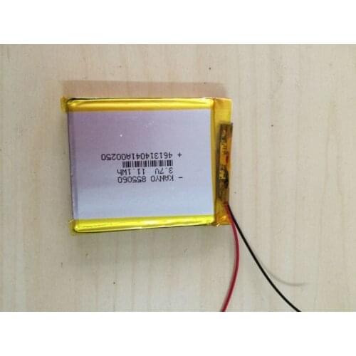 3.7V polymer lithium battery 805060085060 mobile power GPS 3000MAH Tablet PC