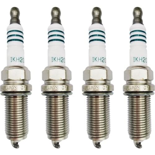 4-6PCS IKH20 5344 Iridium Spark Plug For Honda Civic Citroen Berlingo Jumpy C1 C2 C4 C5 Peugeo Partner 206 307 1007 1.6 1.8 2.0