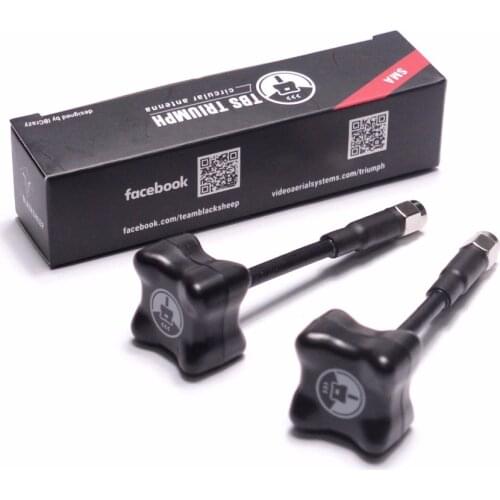 2pcs TRIUMPH Black Sheep BlackSheep 5.8G antenna RP SMA Clover 3 Blade transmitter mushroom antenna for FPV RC Quadcopter