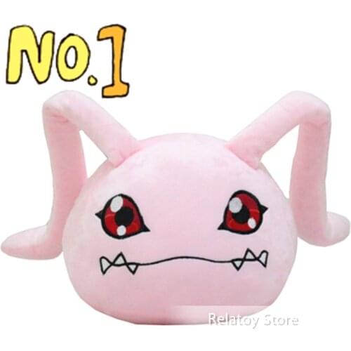 Large Digimon Koromon Plush Toy Japan Anime Cartoon Koromon Soft Stuffed Pillow Dolls Collection Birthday Gifts For Fans Kids