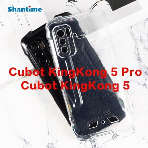 For Cubot KingKong 5 Pro Case Ultra Thin Clear Soft TPU Case Cover For Cubot KingKong 5 Couqe Funda