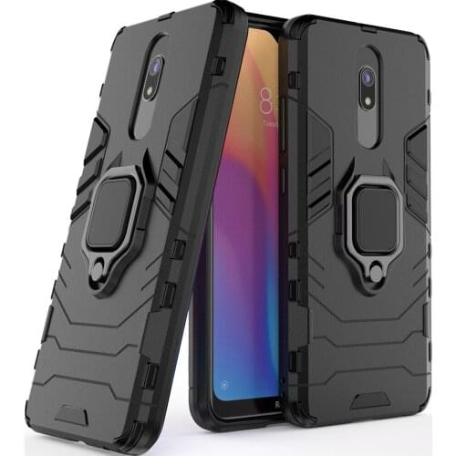 On 8a Cover For Xiaomi Redmi 8a Case Armor Magnetic Suction Stand Shockproof Full Edge Cover For Redmi 8a Case With Magnet 8 A