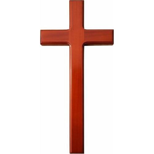 Christian cross handmade solid wood wall hanging Jesus big cross Catholic church wall decoration 31 cm