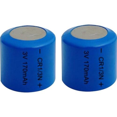 2PCS 3V original 170mah CR-1/3N CR13N M6 M7 DL-1/3N CR1/3N 3v for Camera Locator primary Button Li-ion Lithium battery