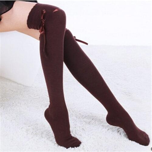 Hot Sale Women Girl Autumn Lady Over The Knee Socks Thigh Tight Stocking Japanese Harajuku Stylish High Quality Lady Accessory