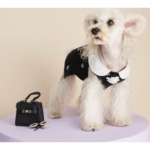 Fashion Pet Dog Puppy Dress Summer Princess Skirt For Small Medium Dogs Schnauzar Chihuahua Pomeranian Pug Shirt Clothes YHC67