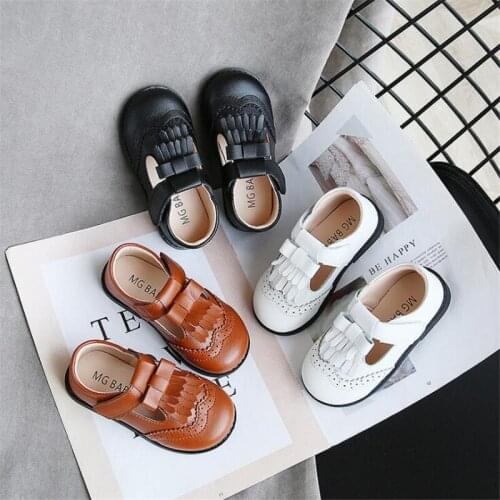 Fashion Girls Leather Shoes Candy Color Baby Girls Princess Shoes For Wedding Birthday Party Girls Leather Shoes Brand