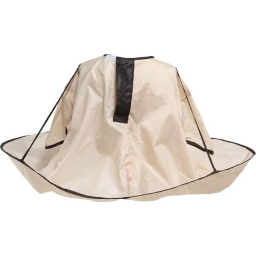 Waterproof Adult Hair Cutting Fold Umbrella Cape Salon Barber Hairdressing Apron Haircut capes Cover Cloth Salon Barber Home