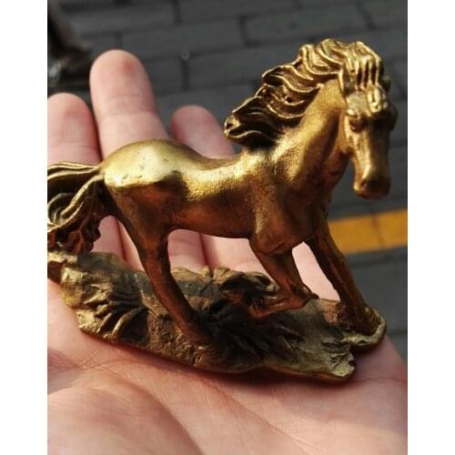 New fashion old brass horse