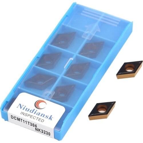 DCMT11T304 NK3230 Inner Hole Turning Tool DCMT11T308 NK3230 High Quality Two-Color Carbide Insert CNC Lathe Tool,For Steel Parts