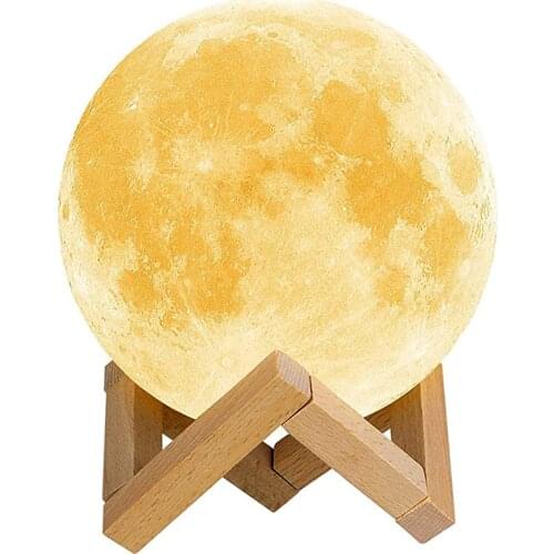 Humidifier Large Capacity 880ml Aroma Diffuser Lunar Lamp Color Changing Ultrasonic Humidifier Bedroom Warm Light Humidifier