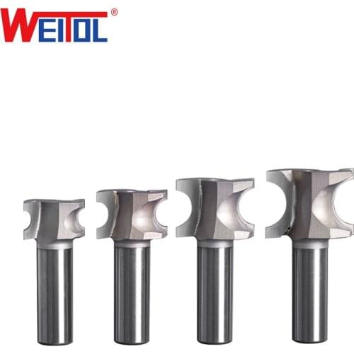 WeiTol Professional Half Round Bit Woodworking Tools CNC milling cutter endmill for wood
