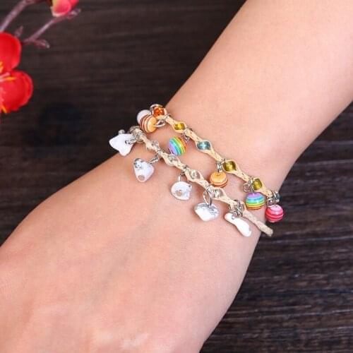 XCORANGE White Bracelets