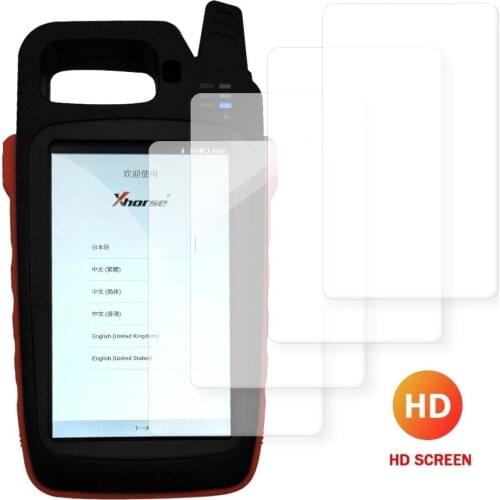 Screen Protector Full Cover Tempered Glass Film/Normal HD Soft Film for Xhorse VVDI KEY TOOL MAX/Xhorse VVDI Key Tool Plus Pad
