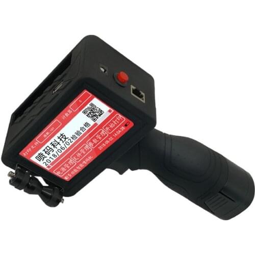 Factory sale Handheld Inkjet Printer / Portable Inkjet Date Coder / Printing Code Machine with CE certification