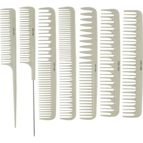 Comb Professional Salon Hair Hairdressing Anti-static Barbers Comb Ultra Thin Hair Brush For Men Dressing Barber Shop