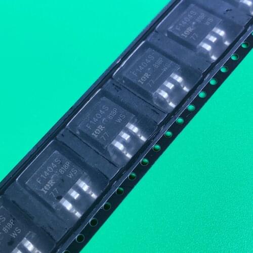 10pcs/lot IRF1404S TO-263 IR F1404S TRPBF NPN IRF1404STRLPBF SMD MOSFET N-CH 40V 162A D2PAK IRF1404SPBF IRF1404PBF 1404 1404S