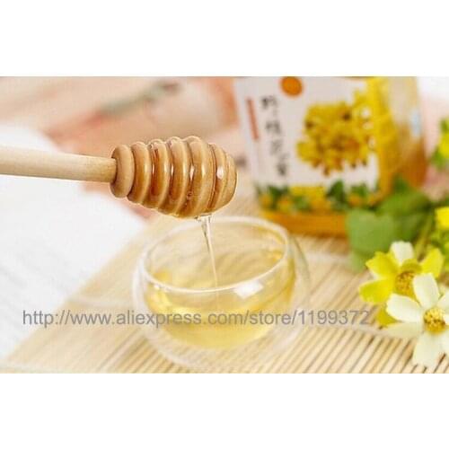 1000pcs/lot New Arrive 15cm MINI Wooden Honey Dippers Wedding Favors Honey Dipper spoon Gift Free Shipping