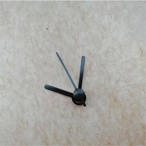 15SETS Clock Quartz Hands Black Short Metal Clock Arms DIY Repair Desk Clock Accessories