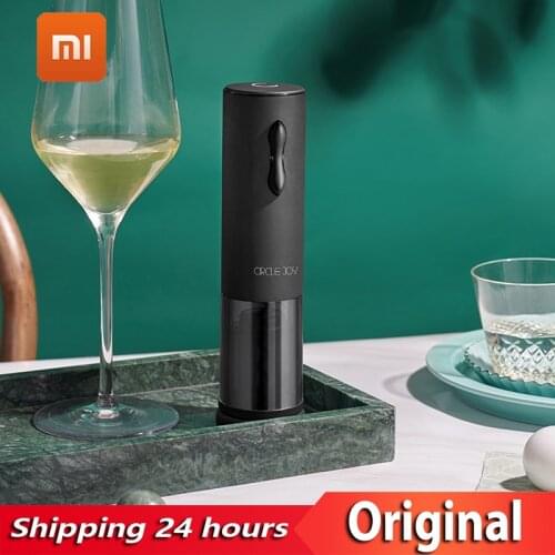 Xiaomi Circle Joy USB Charging Automatic Electric Bottle Opener Wine Opener Kitchen Opening Tool Foil Cutter wine set