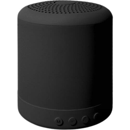 Wireless Speaker Metal Material Gun Shape With Mini Size Led Light Portable Smart Music Party Speaker Macaron Color