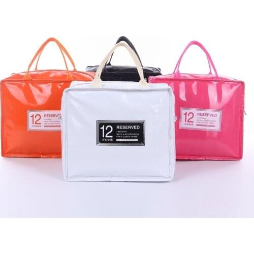 Large Thermo Lunch Bag Cooler Lunch Insulated Fresh Bags For Women Kids Thermo Padded Box High Capacity Food Picnic Bags