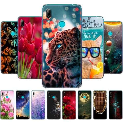 For Huawei Y7 2019 Case For Huawei y7 pro 2019 Back Cover on Y7 2019 Y 7 Prime 2019 global version Phone Case Silicon Soft TPU