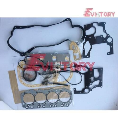 For ISUZU 4JG1T 4JG1-T cylinder head complete valve overhaul kit water oil pump