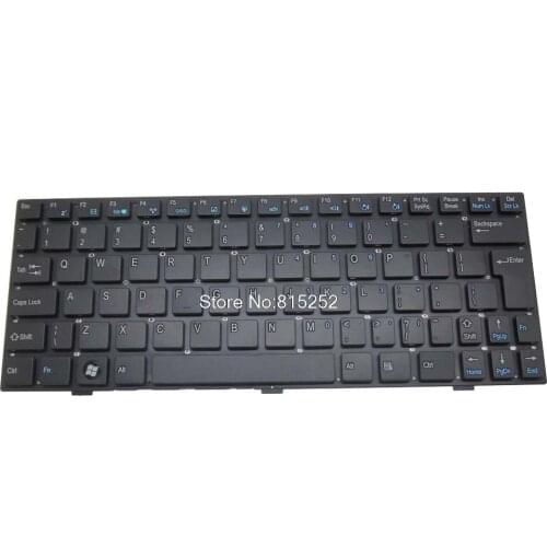 Laptop Keyboard For Shuttle B10 MP-10B68US-F51 82R-10B032-4012 United States US Black New Without Frame