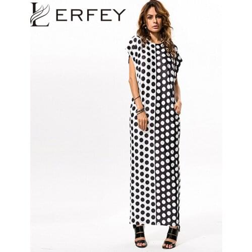 Летние платья в горошек LERFEY China At AliExpress