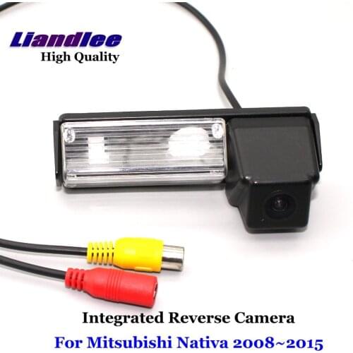 Liandlee Car Rear View Camera For Mitsubishi Nativa 2008~2015 Rearview Reverse Parking Backup Camera / Integrated SONY HD CCD