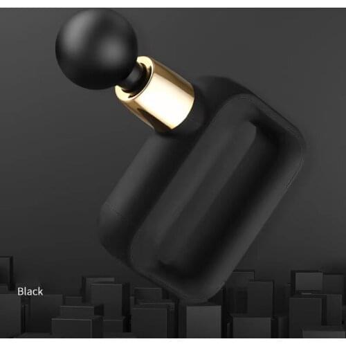 Massage Gun Deep Tissue Muscle Vibrating Relaxing Fitness Pain Relief with 4 Massager Heads High FrequencyVibration Body Massage