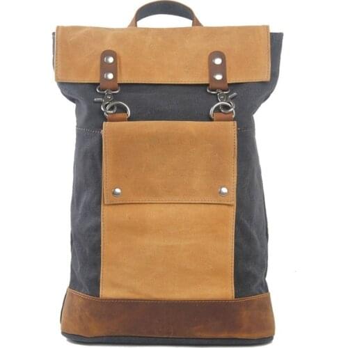 M214 New Luxury Japan and Korean Vintage Laptop Backpacks for Men Luxury Retro School Bags Teenagers Large Capacity Daypacks