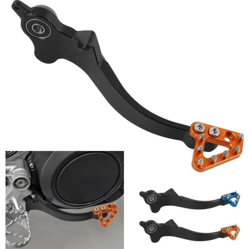 NiceCNC Motorcycle Brake Pedal Lever Anti-slip CNC Footrest For For KTM 690 Enduro R/690 SMC R 2011-2018 2012 2013 2014 2015