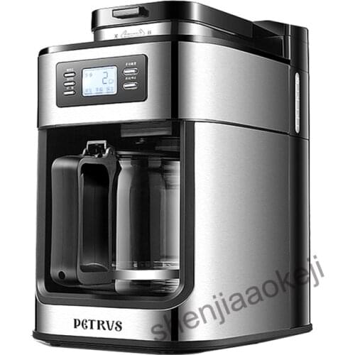 Full automatic coffee machine Cafe American machine grinding coffee bean grinder freshly brewed coffee maker PE3200 1000w 1pc