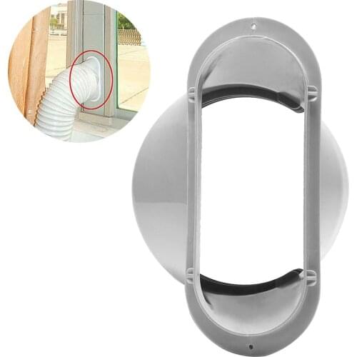 Portable Adjustable Air Conditioner Exhaust Hose Flat Mouth Interface Accessories For 13CM Exhaust Pipe Air Conditioning Baffle