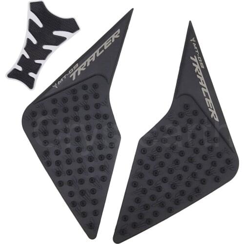 Motorcycle Oil Tank Pads Protector Stickers Side Gas Knee Grip Traction Pads Decal For Yamaha MT09 MT 09 Tracer 2015-2017 2016