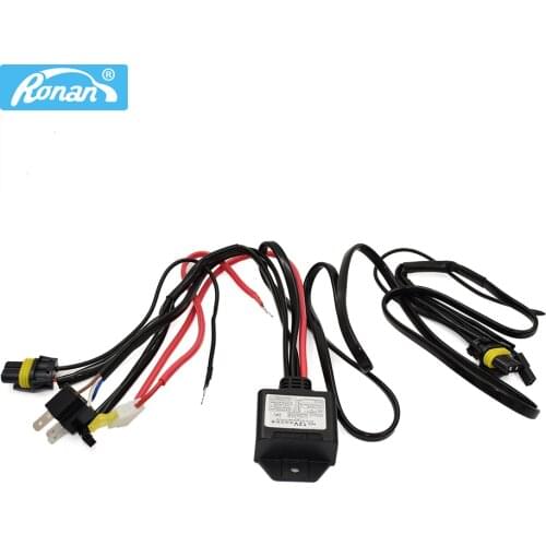 1PC Xenon HID Headlight Relay Wire Harness Controller for H4Hi/lo 9007Hi/Lo, H13Hi/Lo bi-xenon projector lens high low beam
