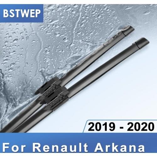 BSTWEP Windscreen Wiper Blades for Renault Arkana Fit Pinch tab arms 2019 2020