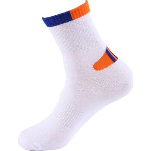 Sport Socks Soft Cotton Soccer Sports Running Hiking Camping Cycling Male Socks c2