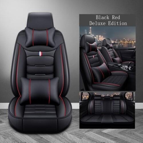 WLMWL Leather Car Seat Cover for Luxgen all models Luxgen 7 5 U5 SUV auto styling car accessories 98% 5 seat car model