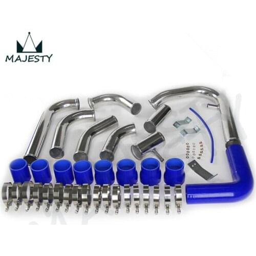 1kit x New Intercooler Piping pipe kit for Toy ota Celica 2.0 Turbo GT4 ST185/ST205 Blue