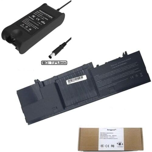 14.4V 2200mAh Laptop Battery + 19.5V 4.62A AC Charger for Dell Latitude D420 D430 312-0443 312-0445 451-10365 JG166 451-10367