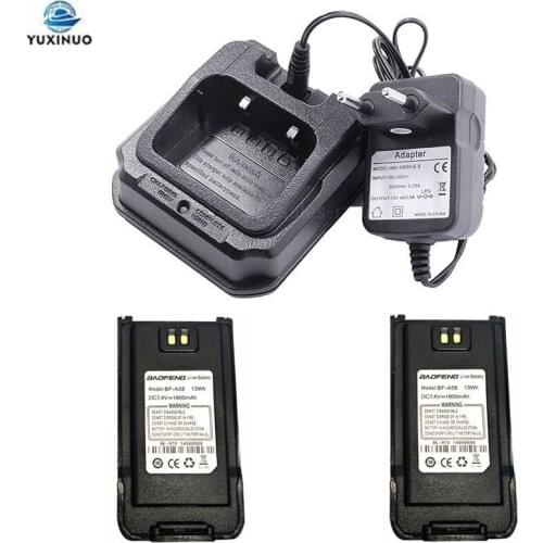 Baofeng BF-A58 7.4V 1800mah Li-ion Battery + AC Charger For BF-9700 UV-XR A-58 UV-9R Plus GT-3WP UV-5S Retevis RT6 UVXR Radio