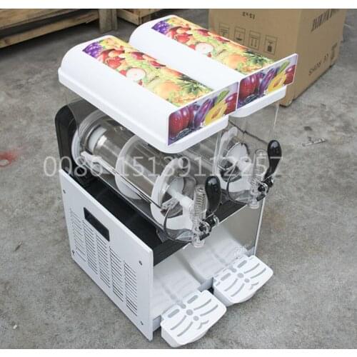 Newest design 2 tanks electric CE approved commercial ice slush machine/slush making machine/slush maker machine