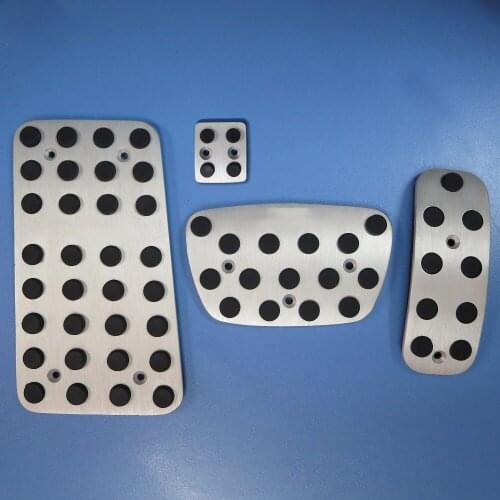 DEE Car Accessories For Toyota Camry 2003-2011 Non-slip Styling Gas Accelerator Brake Footrest Refit Plate Pedal Stickers Pads