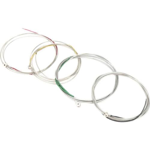 4Pcs Bass Strings BD600 Bass String Replacement Stainless Steel Alloy Nickel Plated Musical Instrument Accessories